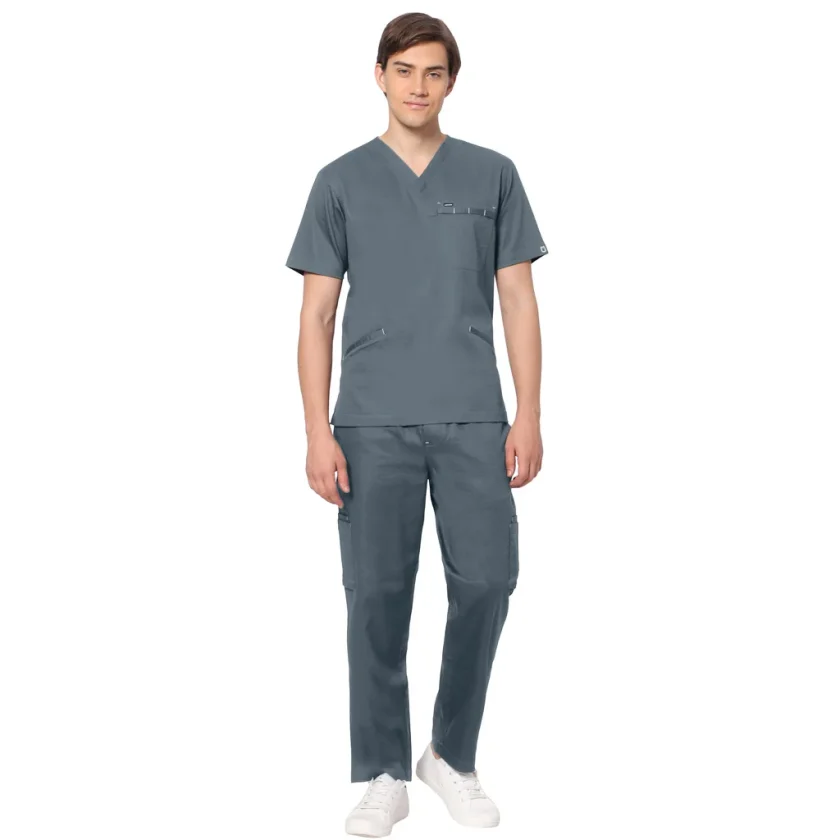 men-stretchable-stonegrey-scrub-suit