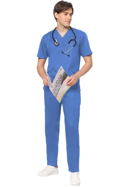 Unisex Blue OT Technician Dress, For Hospital,Clinic at Rs 425/set in  Muradnagar