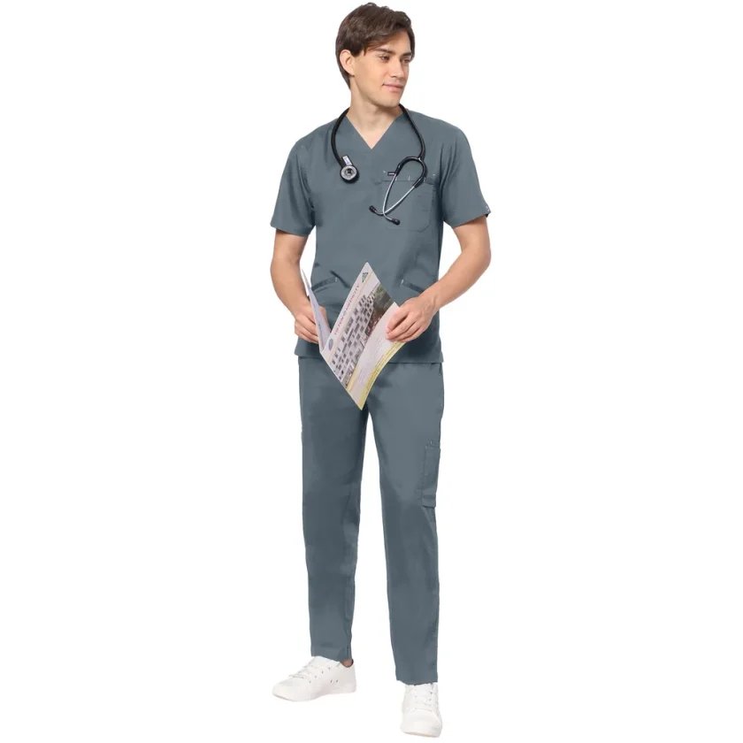 men-stretchable-stonegrey-scrub-suit