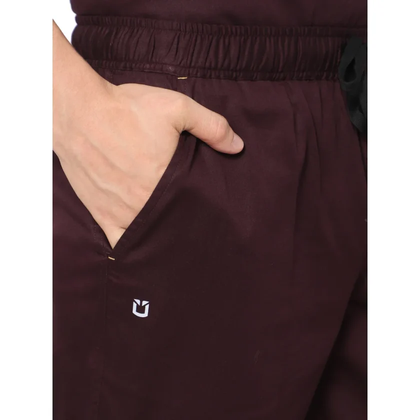 men-stretchable-wine-scrub-suit