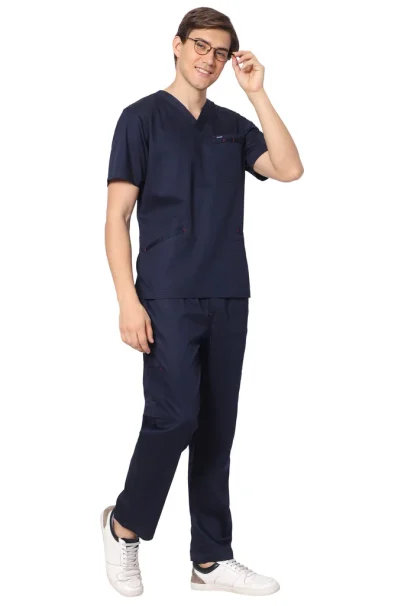 Buy LUNAIN Scrub Suits for Doctors Men/OT Dress Unisex | Dentists and  Healthcare Professionals (Navy Blue, 3XL) Online at Best Prices in India -  JioMart.