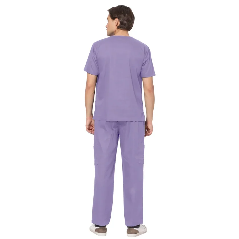 men-stretchable-lavendor-scrub-suit