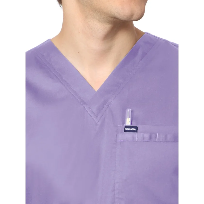 men-stretchable-lavendor-scrub-suit