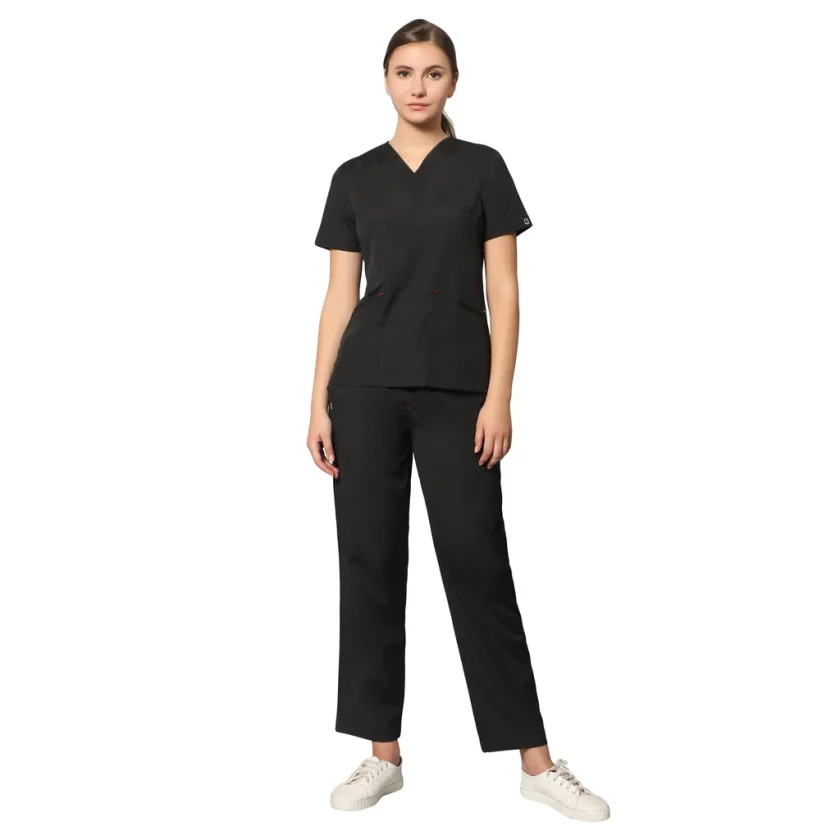 women-easyscrub-jetblack-scrub-suit