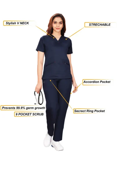 Female Navy Blue Burn High four way stretchable ankle length girls tight,  Regular Fit, Slim Fit at Rs 400 in Karnal