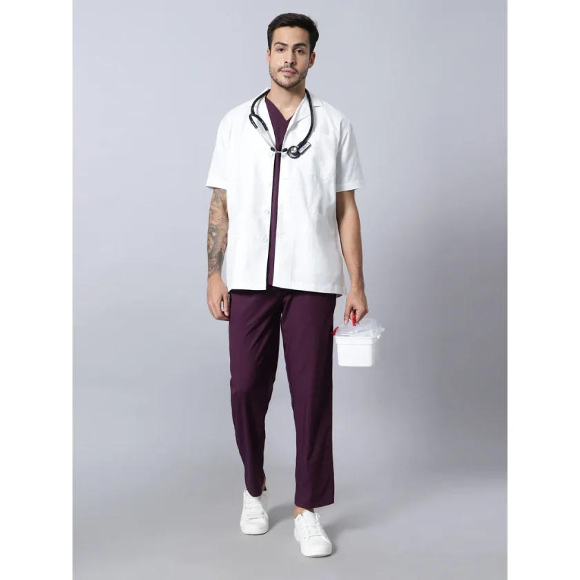 men-shortsleeve-white-regularlength-labcoat