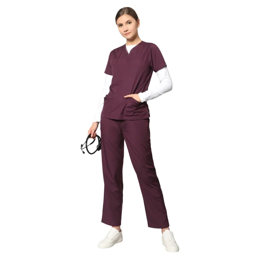 women-easyscrub-wine-scrub-suit