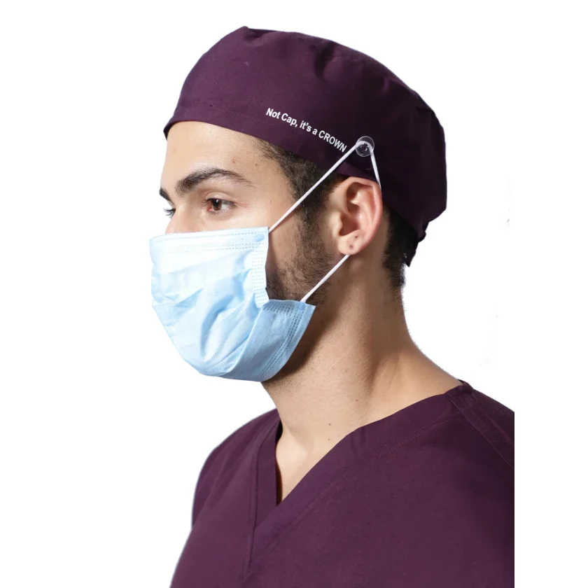 men-wine-scrub-cap