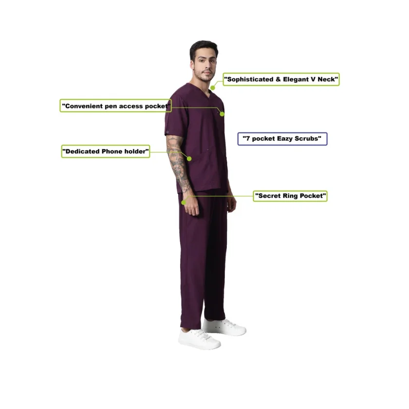 men-easyscrub-wine-scrub-suit