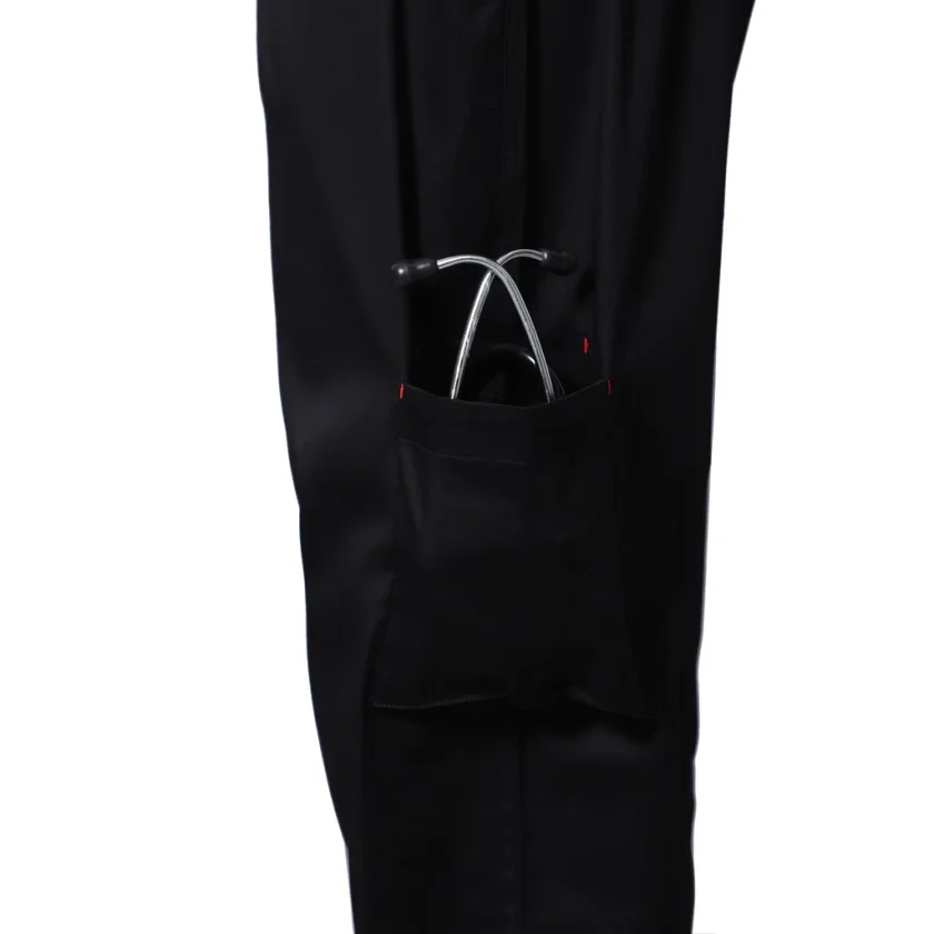 men-stretchable-jetblack-scrub-suit