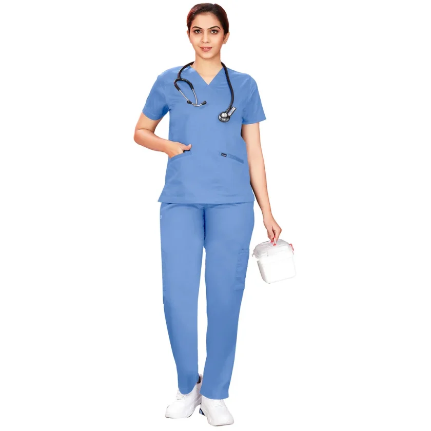 women-stretchable-medicalblue-scrub-suit