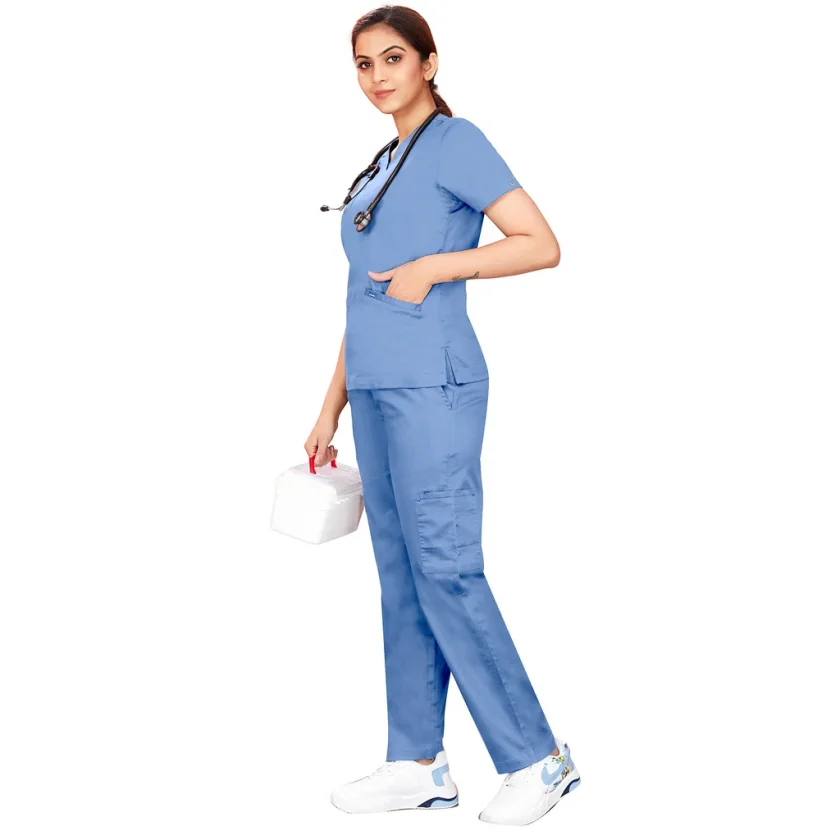 women-stretchable-medicalblue-scrub-suit