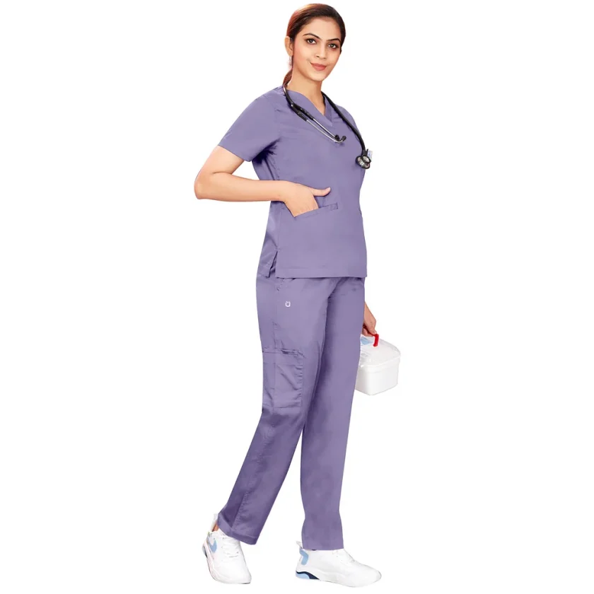 women-stretchable-laveldor-scrub-suit