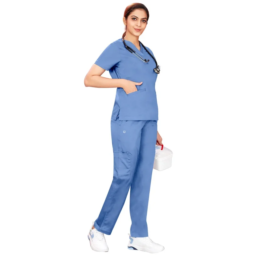 women-stretchable-medicalblue-scrub-suit