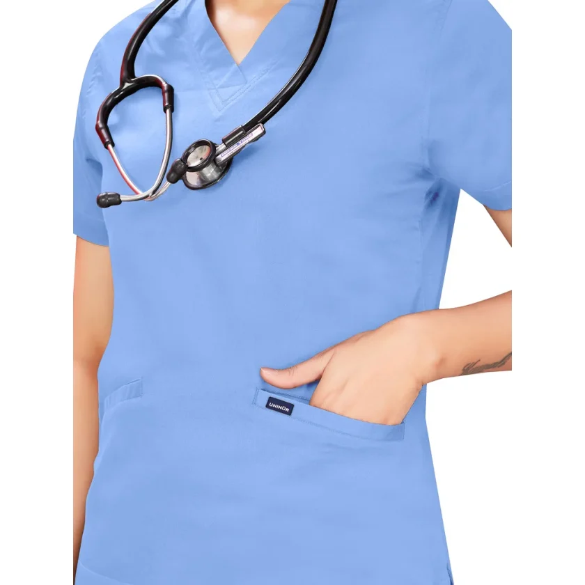 women-stretchable-medicalblue-scrub-suit